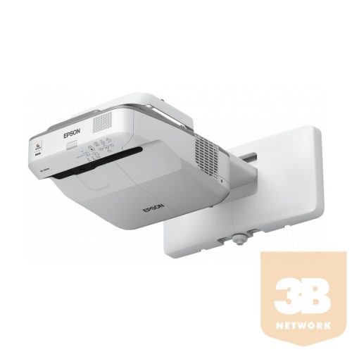 EPSON Projektor EB-685WI, WXGA, 1280x800, 3500 ANSI Lumen, 14000:1, HDMI,VGA,USB,LAN,Wifi(opcionális)