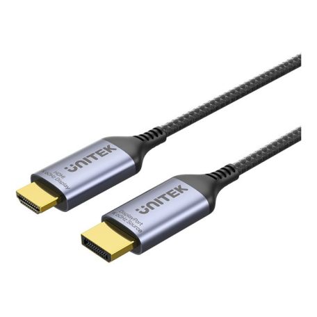 UNITEK Adapter DisplayPort 1.4 - HDMI 2.1 1.8m 8K M/M