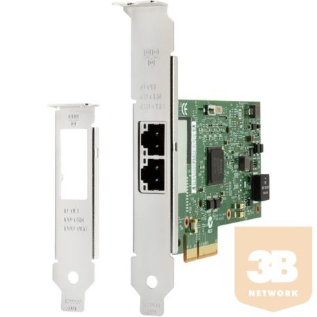 HP PCI-e Vezetékes hálózati Adapter Intel Ethernet I350-T2 2-Port 1Gb PCIe