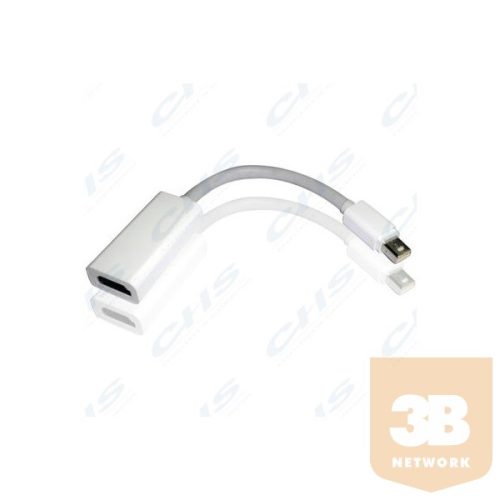 WIRETEK átalakító mini Display Port to HDMI 15cm