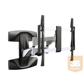   Nagy teherbírású univerzális fali karos, billenthető plazma / LCD konzol 37" - 63" képernyőkhöz