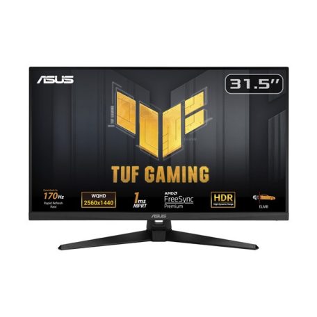 ASUS VG32AQA1A GAMING TUF LED Monitor 32" VA, 2560x1440, 2xHDMI/Displayport, 170Hz, HDR