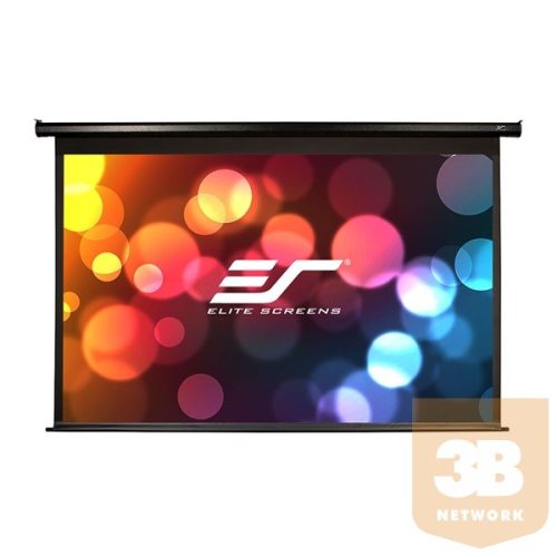 EliteScreens 100" (16:9) motoros fali vászon VMAX2 VMAX100UWH2-E24 (222 x 125 cm, Fekete)