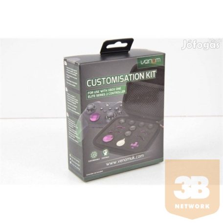 VENOM XBOX One Kiegészítő Elite Kontroller Custom Kit Lila, VS4824