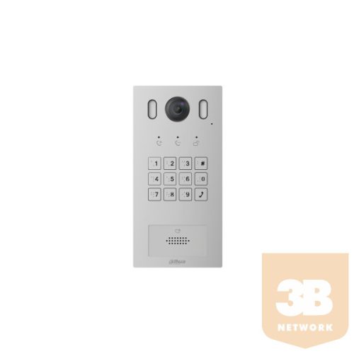 Dahua IP video kaputelefon - VTO3221E-P (kültéri egység, 2MP, IP55, ICR, audio,RFID olvasó,I/O,IK08,12VDC/PoE)