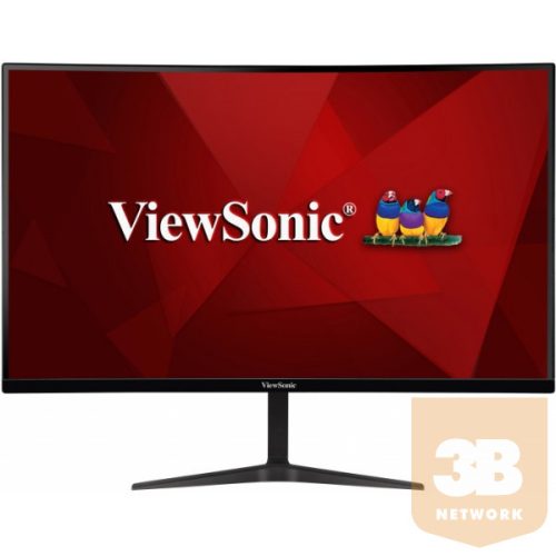 ViewSonic Monitor 27" - VX2718-PC-mhd (VA, 16:9, 1920x1080, 165Hz, 1ms, 250cd/m2, 2xHDMI, DP, VESA, SPK, ívelt)