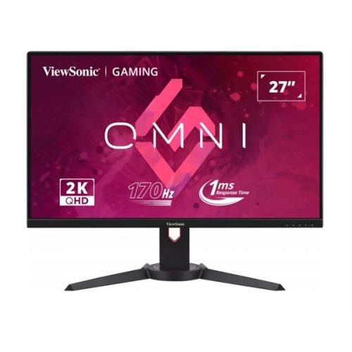 ViewSonic Gamer Monitor 27" - VP2785-2K (IPS, 16:9, 2560x1440, 170Hz, 10bit, 1ms, 350cd/m2, HDMI*2, DP, SPK, magas.áll.)