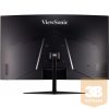 ViewSonic Monitor 31,5" - VX3218-PC-mhd (VA, 16:9, 1920x1080, 165Hz, 1ms, 300cd/m2, 2xHDMI, DP, VESA, SPK, ívelt)