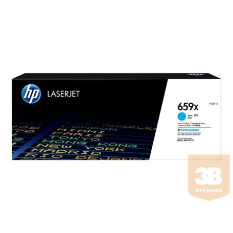 HP 659X High Yield Cyan Original LaserJet Toner Cartridge