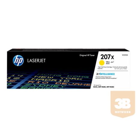 HP Toner - W2212X No.207X (Sárga, 2450 lap)