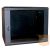 Excel WBFP12.390SGB 12U 600X390mm mély 19"-os fali rack szekrény, fekete színben