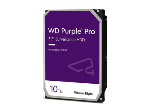 WD Purple Pro 10TB SATA 6Gb/s HDD 3.5inch internal 7200Rpm 256MB Cache 24x7 Bulk