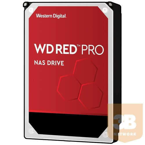 Internal HDD WD Red Pro 3.5'' 12TB SATA3 256MB 7200RPM, 24x7, NASware™