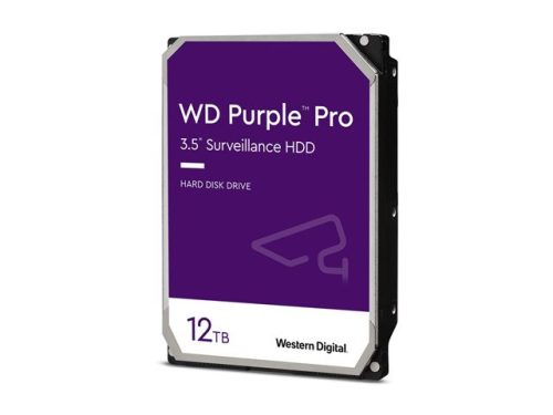 WD Purple Pro 12TB SATA 6Gb/s HDD 3.5inch internal 7200Rpm 256MB Cache 24x7 Bulk