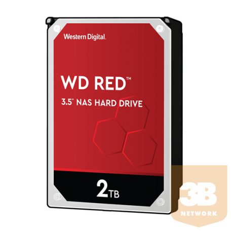 HDD 3,5" WD 2TB SATA3 5400rpm 256MB Red - WD20EFAX