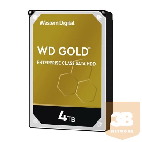 HDD 3,5" WD 4TB SATA3 7200rpm 256MB Gold DC - WD4003FRYZ