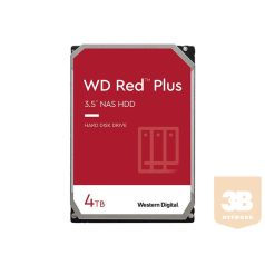   WD Red Plus 4TB SATA 6Gb/s 3.5inch 258MB cache internal HDD Bulk