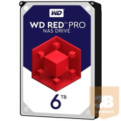   Internal HDD WD Red Pro 3.5'' 6TB SATA3 256MB 7200RPM, 24x7, NASware