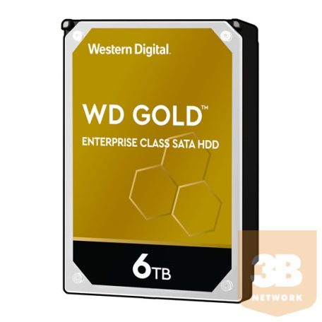 HDD 3,5" WD 6TB SATA3 7200rpm 256MB Gold DC - WD6003FRYZ
