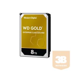 HDD 3,5" WD 8TB SATA3 7200rpm 256MB Gold - WD8004FRYZ