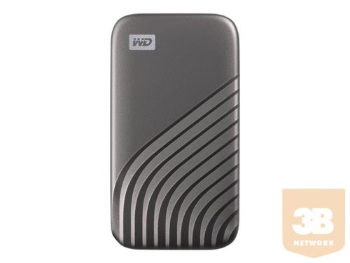 WD My Passport SSD 1TB Space Gray Cross Compatible USB 3.2 Gen-2 and USB-C 1050MB/s Read 1000MB/s Write PC & Mac Compatiable