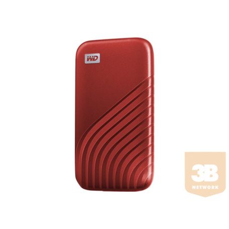 WD My Passport SSD 2TB Red Cross Compatible USB 3.2 Gen-2 and USB-C 1050MB/s Read 1000MB/s Write PC & Mac Compatiable