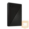 WDC WDBPKJ0040BRD-WESN Külső meghajtó WD My Passport, 2.5, 4TB, USB 3.2, piros