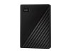 WD My Passport 6TB portable HDD USB3.0 USB2.0 compatible Black Retail