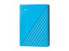 WD My Passport 6TB portable HDD USB3.0 USB2.0 compatible Blue Retail