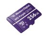 WD Purple 256GB Surveillance memóriakártya microSD kártya Class10 UHS-1