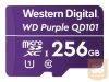 WD Purple 256GB Surveillance microSD XC Class - 10 UHS 1