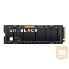   WD Black 2TB SN850X NVMe SSD Supremely Fast PCIe Gen4 x4 M.2 with heatsink internal single-packed