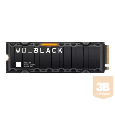WD Black 2TB SN850X NVMe SSD Supremely Fast PCIe Gen4 x4 M.2 with heatsink internal single-packed