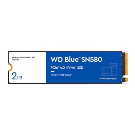 WD Blue SN580 NVMe SSD 2TB M.2 PCIe Gen4