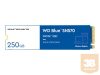 WD Blue SSD SN750 NVMe 250GB M.2 2280 PCIe Gen3 8Gb/s internal single-packed