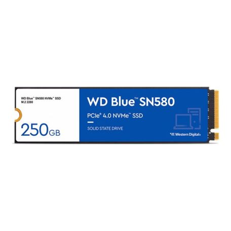WD Blue SN580 NVMe SSD 250GB M.2 PCIe Gen4