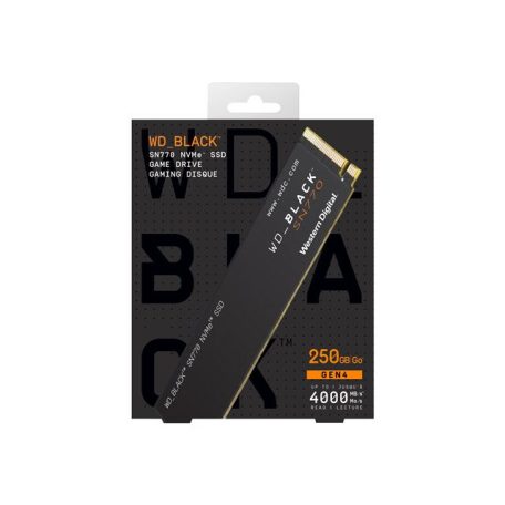 WD Black SN770 250GB Gaming SSD PCIe Gen4