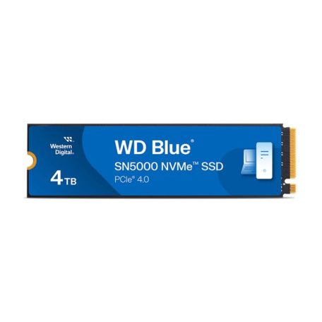 WD Blue SN5000 NVMe SSD 4TB M.2 2280 PCIe Gen4