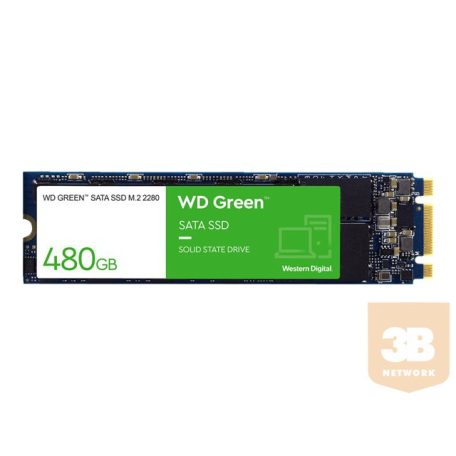 WD Green SATA 480GB Internal SSD Solid State Drive - SATA 6Gb/s M.2 2280 - WDS480G3G0B