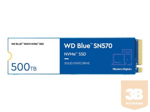 WD Blue SSD SN750 NVMe 500GB M.2 2280 PCIe Gen3 8Gb/s internal single-packed