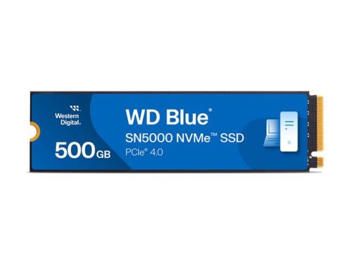 WD Blue SN5000 NVMe SSD 500GB M.2 2280 PCIe Gen4