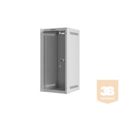 Lanberg fali rack szekrény 10'' 12U 280X310 Gray