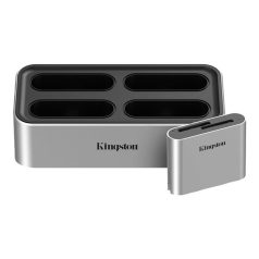   KINGSTON USB-C 3.2 Gen2 Workflow Station Dock w/Dual-Slot SD UHS-II Card Reader