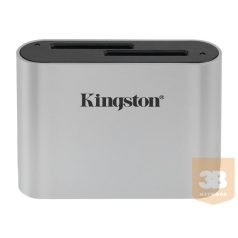   KINGSTON USB 3.2 Gen1 Workflow Dual-Slot SDHC/SDXC UHS-II Card Reader