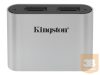 KINGSTON USB3.2 Gen1 Workflow Dual-Slot microSDHC/SDXC UHS-II Card Reader