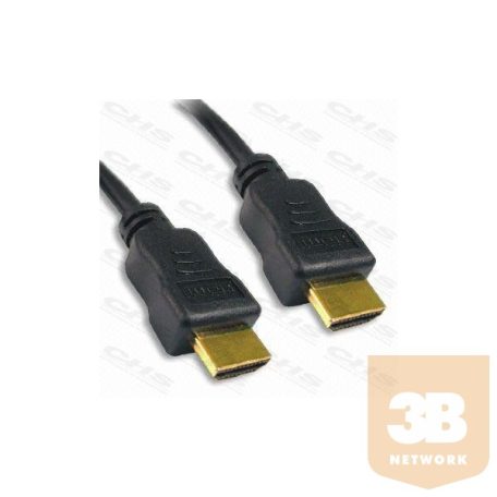 WIRETEK HDMI kábel Összekötő 2m, Male/Male, v1.4