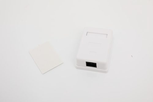 1 portos Cat5e UTP falon kívüli aljzat