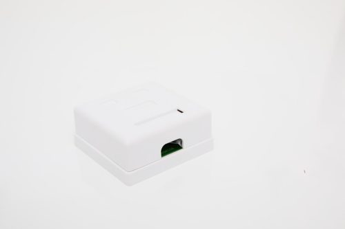 2 portos Cat5e UTP falon kívüli aljzat