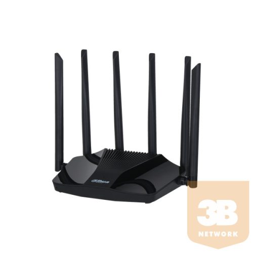 Dahua Router WiFi AC1200 - WR5210-IDC (300Mbps 2,4GHz + 867Mbps 5GHz; 4port 1Gbps, 1xUSB2.0; MU-MIMO)