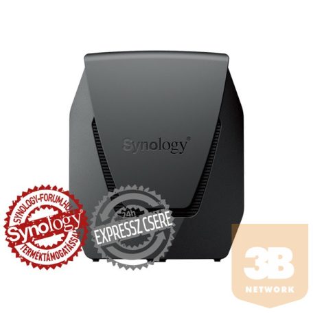 SYNOLOGY Wireless Router 1x2500Mbps + 3x1000Mbps + DualWAN, 4x4 MIMO, WiFi6 - WRX560